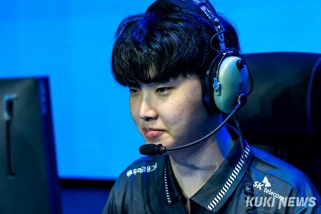 평가전 당시의 미드 라이너 ‘쵸비’ 정지훈(젠지). 사진=차종관 기자