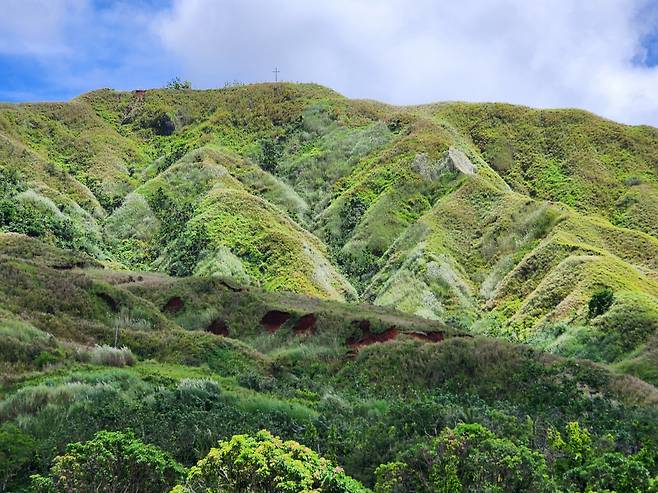 괌의 산
