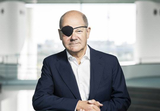 올라프 숄츠 독일 총리. X 계정 캡처