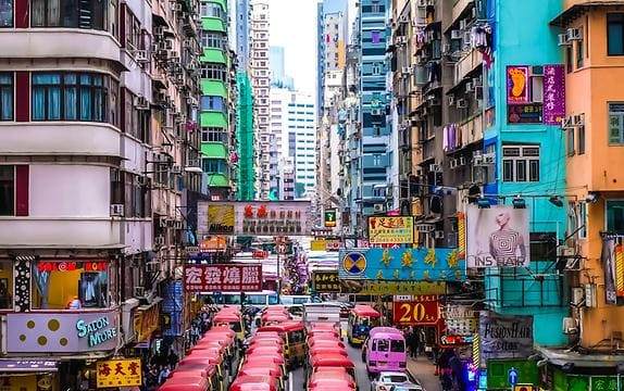 홍콩 거리 / 온라인 커뮤니티