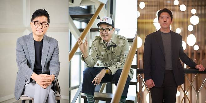 강제규 감독, 이원석 감독, 김창훈 감독(왼쪽부터). /사진제공=롯데엔터테인먼트, 플러스엠엔터테인먼트