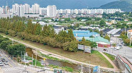 수도권 3기 신도시로 지정된 경기 하남 교산 일대. (윤관식 기자)