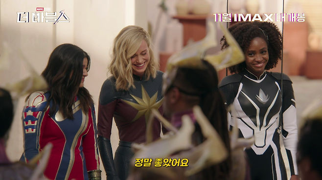 ▲ 더 마블스 제작기 영상. 제공| 월트디즈니컴퍼니 코리아