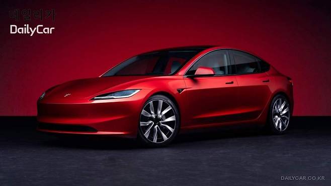 테슬라 신형 모델3. (사진: 테슬라 차이나)