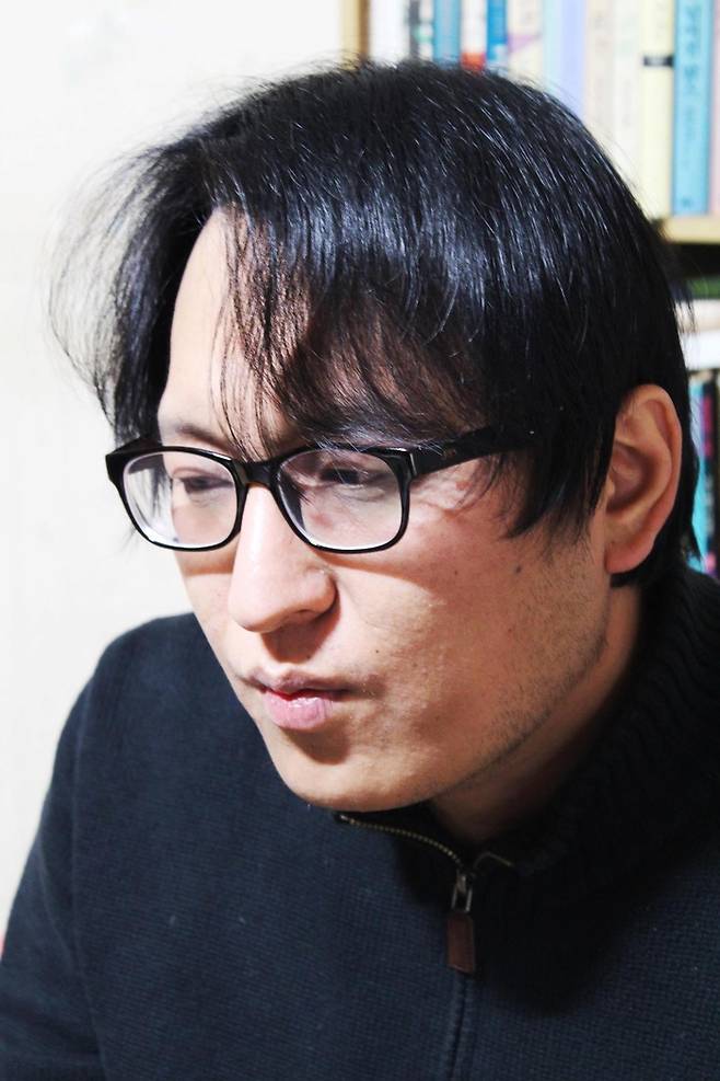 박진성 시인. 박진성 페이스북 갈무리