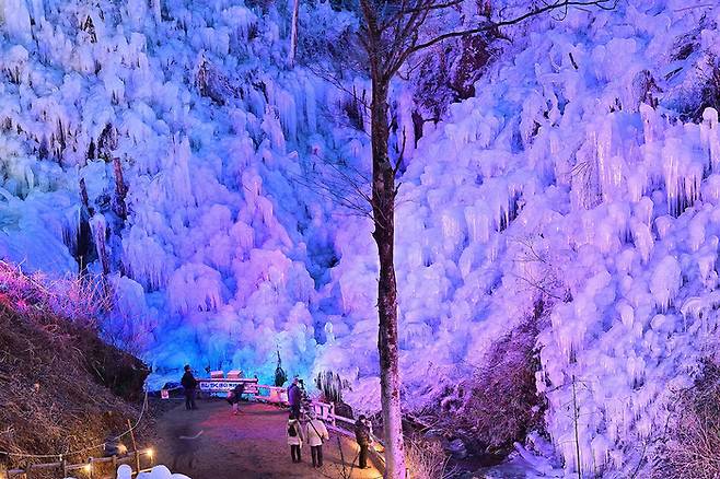 고드름축제 일루미네이션 / 사진=요코제 공식 홈페이지
