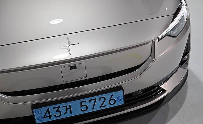 폴스타 2 롱 레인지 싱글 모터. 김학수 기자