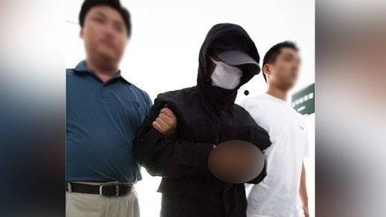 2006년 김근식 검거 당시. 연합뉴스