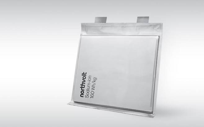 노스볼트가 나트륨이온배터리를 자체 개발했다며 공개한 이미지. 노스볼트