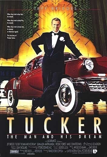 1992년 개봉한 영화 ‘터커’의 포스터. 한겨레 자료사진