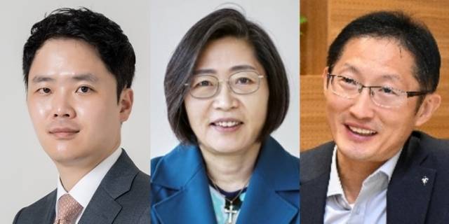 내년 총선을 앞두고 국민의힘 영입 대상으로 거론되는 구자룡 변호사, 이수정 경기대 범죄심리학과 교수, 박준영 변호사. 박 변호사는 국민의힘 합류설을 부인했다. 법무법인 한별·국민일보DB