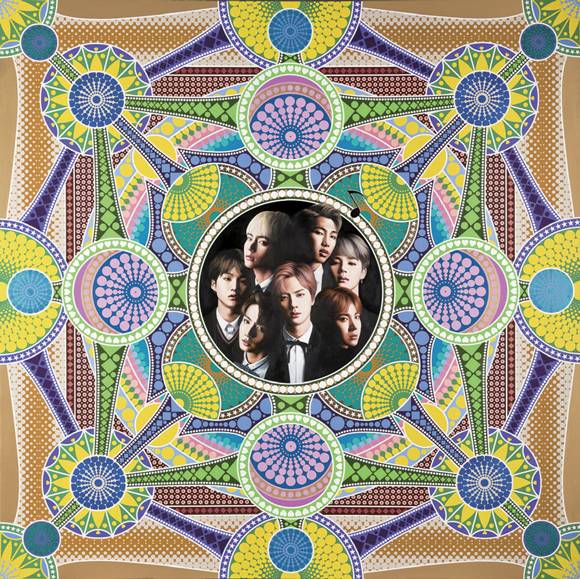 BTS 200x200cm acrylic & oil on linen 2019 ⓒ홍경택 작가