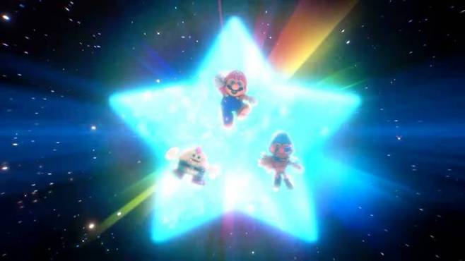 액션 커맨드 게이지를 다 채우면 사용할 수 있는 강력한 3인 기술