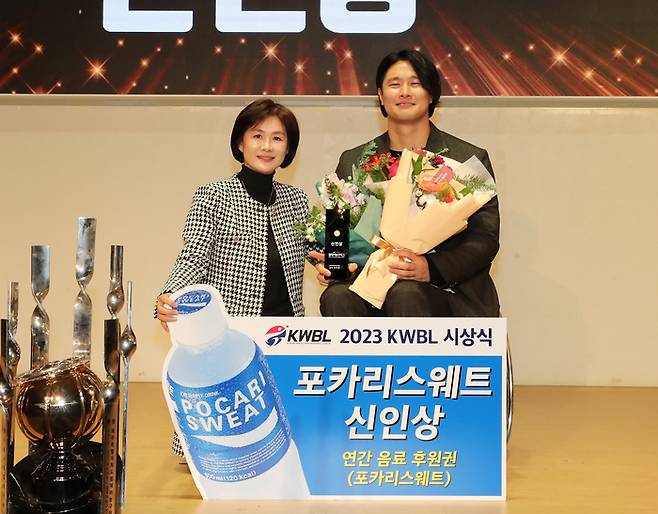 2023 KWBL 휠체어농구리그 시상식 신인상. 사진제공 | KWBL