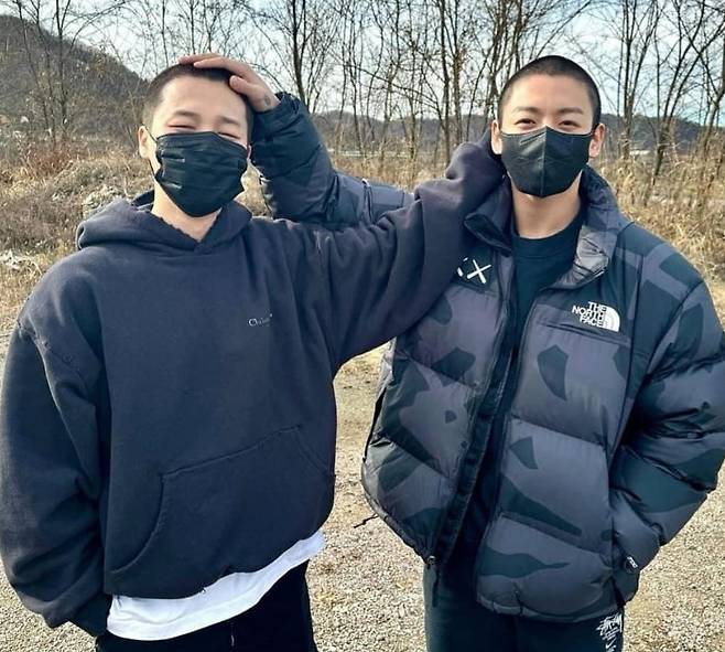 방탄소년단 지민, 정국 /사진=정국 인스타그램