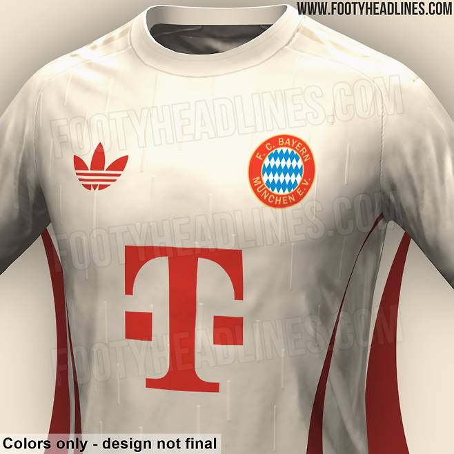 유출된 뮌헨의 2024~25시즌 서드 킷 모습. 사진=푸티 헤드라인스