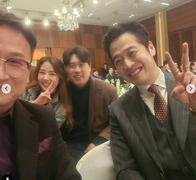 서경석, 배지현, 류현진, 김재원. 사진| 서경석 SNS