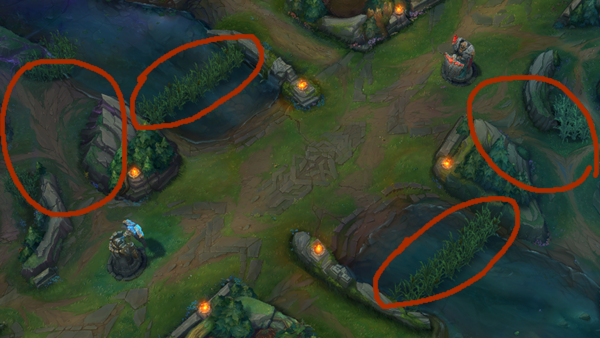 - 새롭게 변경되는 미드 지형들