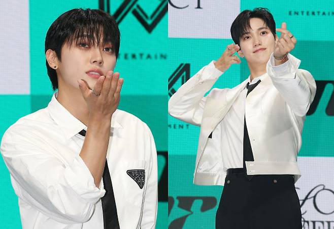 활동명을 민균(왼쪽)과 승준으로 변경한 MK와 제이어스(사진=뉴스1)