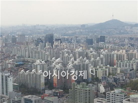서울시내 아파트 전경.