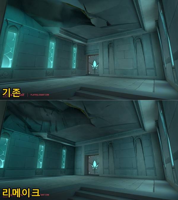 - B 링크의 영역 크기가 늘어났다