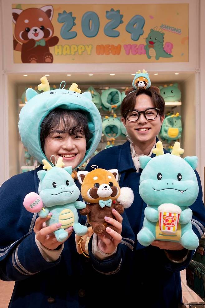 '레시'×'조아용' 캐릭터 굿즈. ⓒ에버랜드