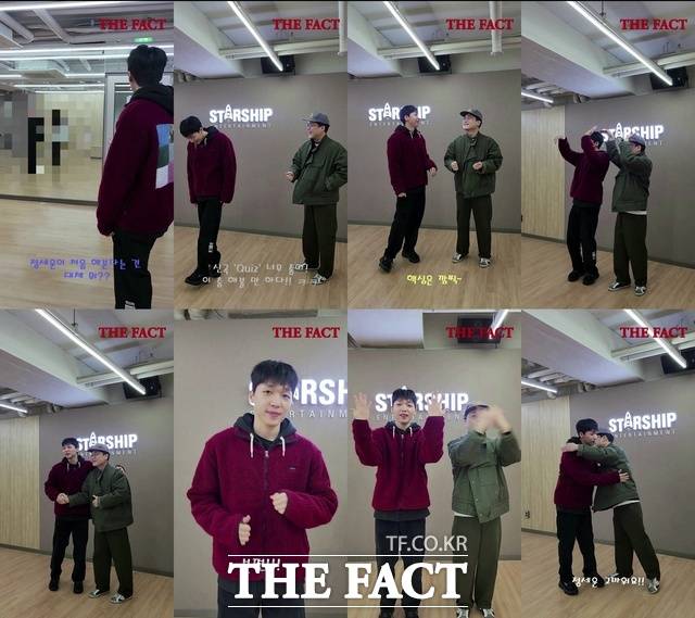 정세운의 'Quiz' 댄스 챌린지에 도전했다. 정세운에게 동작들을 배우고 댄스챌린지에 대한 그의 이야기를 들어봤다. /정병근 기자