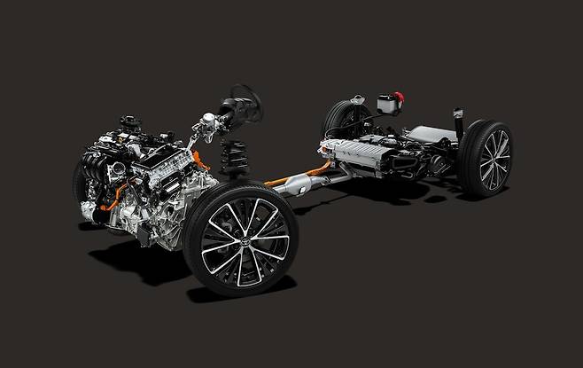 사진 : 토요타 하이브리드 시스템 (출처=토요타코리아)