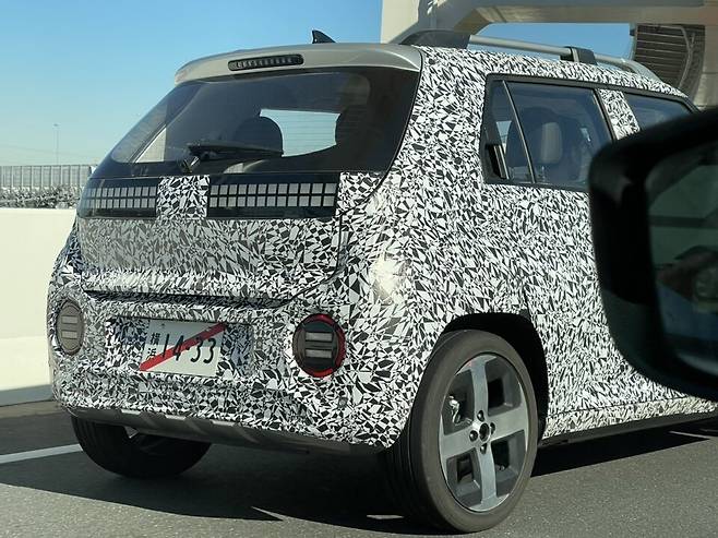 현대차 '캐스퍼 EV' 테스트카 (출처 : 오토스파이넷)