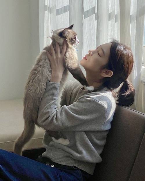 배우 오혜원이 MK스포츠와의 펫터뷰를 진행했다. 사진=오혜원