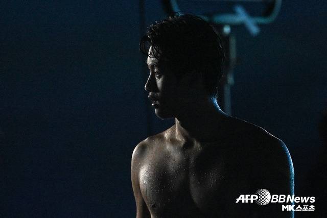 명실상부 한국 수영의 에이스인 황선우. 사진(도하 카타르)AFPBBNews=News1