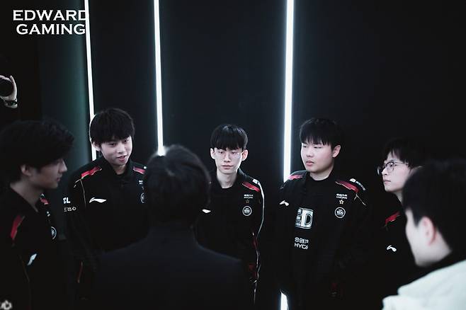 사진=에드워드 게이밍(EDG) 공식 웨이보