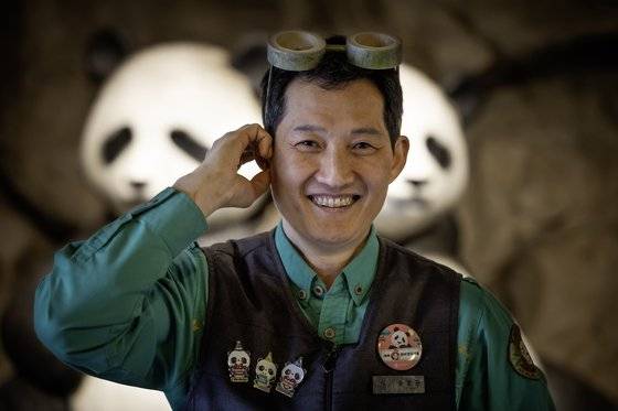 송영관 / 에버랜드 사육사 / 용인 에버랜드. 권혁재 기자