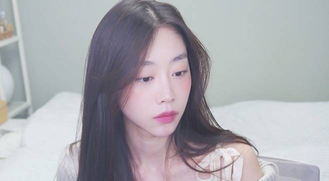 걸그룹 러블리즈 출신 서지수/사진=서지수 아프리카TV 방송 영상 캡처