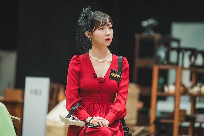‘크라임씬 리턴즈’ 주현영 스틸컷. 티빙 제공.