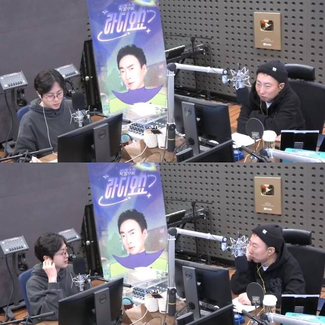 사진=전민기(왼쪽), 박명수/KBS 쿨FM ‘박명수의 라디오쇼’ 캡처