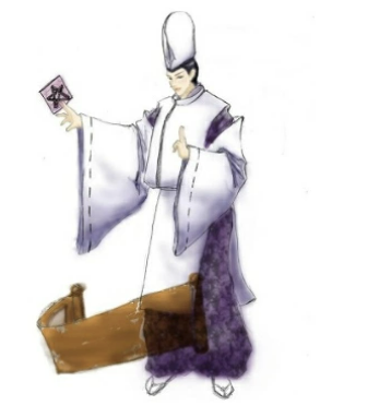 일본 음양사 일러스트.(사진출처=라쿠텐)