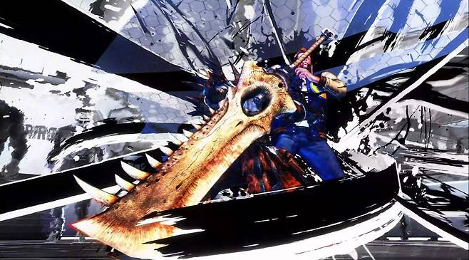 스파6x몬헌 콜라보(자료 출처-스트리트파이터6 공식 유튜브)