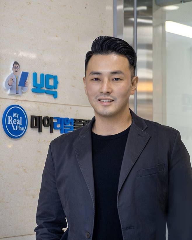 인공지능(AI) 보험 진단 플랫폼 보닥을 운영하는 아이지넷의 김지태(34) 대표. /아이지넷 제공