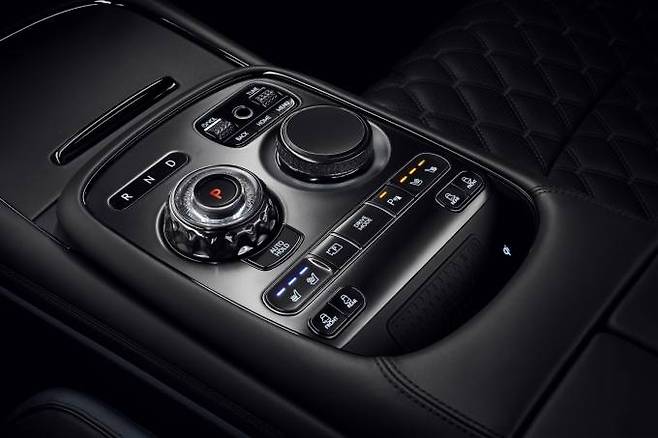 제네시스 G90 블랙. 현대자동차