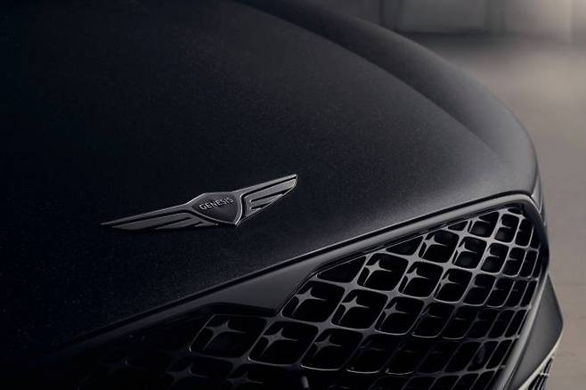 제네시스 G90 블랙. 현대자동차