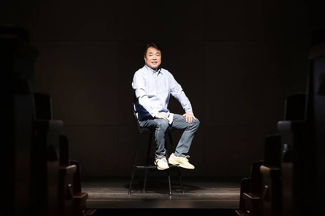 탭댄스 페스티벌 김길태 예술감독 (서울=연합뉴스) 강민지 기자 = '제6회 서울 탭댄스 페스티벌' 김길태 예술감독이 지난 22일 서울 마포구 마포아트센터에서 진행된 연합뉴스와 인터뷰에서 포즈를 취하고 있다. 2024.3.23
mjkang@yna.co.kr