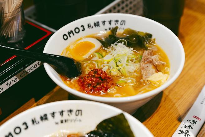 외국인이 특히 많이 찾는 테시카가 라멘