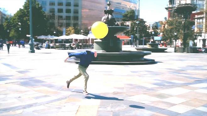 오픈AI가 영상 전문가 협업을 통해 만든 영상 '에어 헤드'의 한 장면 (오픈AI, shy kids 제작) 2024.03.26 /뉴스1