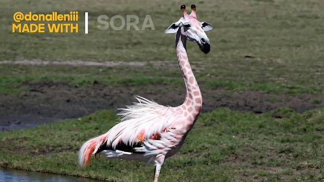 오픈AI가 영상 전문가 협업을 통해 만든 영상의 한 장면 (오픈AI, Don Allen III 제작) 2024.03.26 /뉴스1