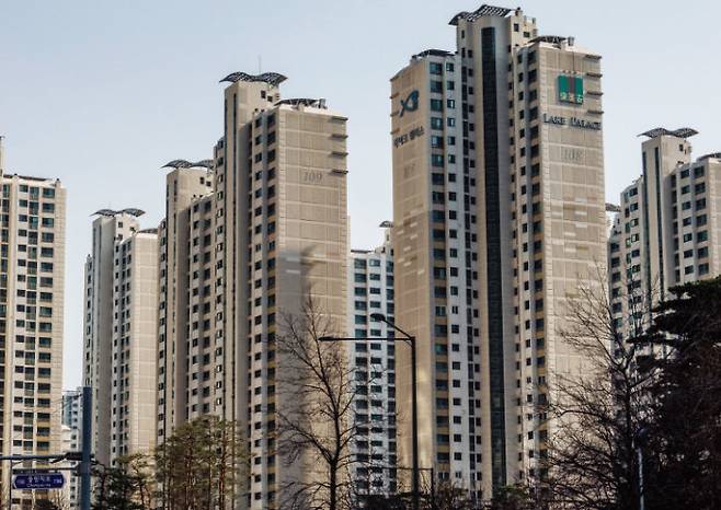 주공 4단지를 제건축한 레이크팰리스