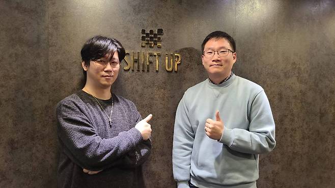 시프트업 김형태 대표와 이동기 테크니컬 디렉터