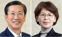 차성남 대표(왼쪽), 함은경 대표