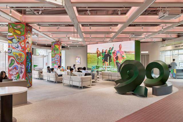 서울 양평동에 위치한 LG전자의 '그라운드220' 내부 모습. LG전자 제공