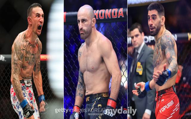 왼쪽부터 할로웨이, 볼카노프스키, 토푸리아. /게티이미지코리아